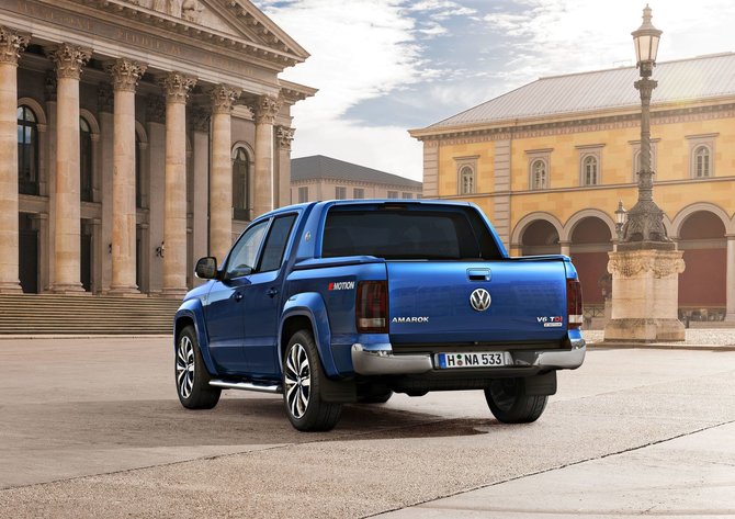 „Volkswagen“ nuotr./Atnaujintas „Volkswagen Amarok“