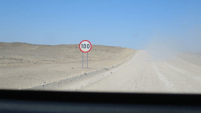 Pauliaus Sviklo nuotr./Namibijos kelyje