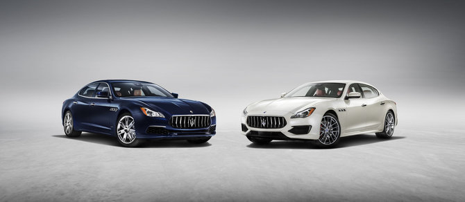 „Maserati“ nuotr./Atnaujintas „Maserati Quattroporte“