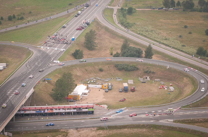 Vytauto Pilkausko nuotr./„ENEOS 1006 km“ lenktynių akimirka