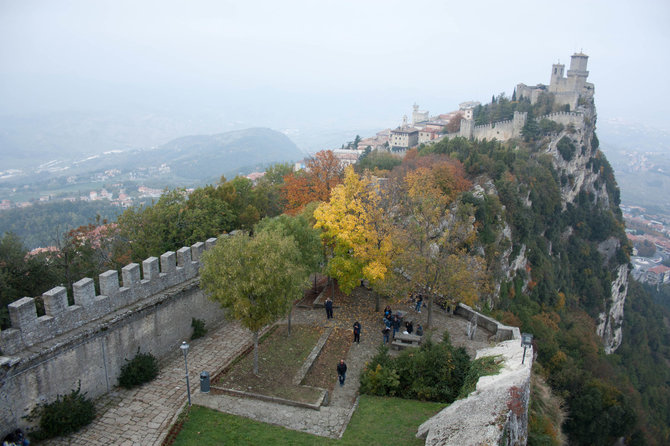 Dalios Smagurauskaitės nuotr./San Marino uolos