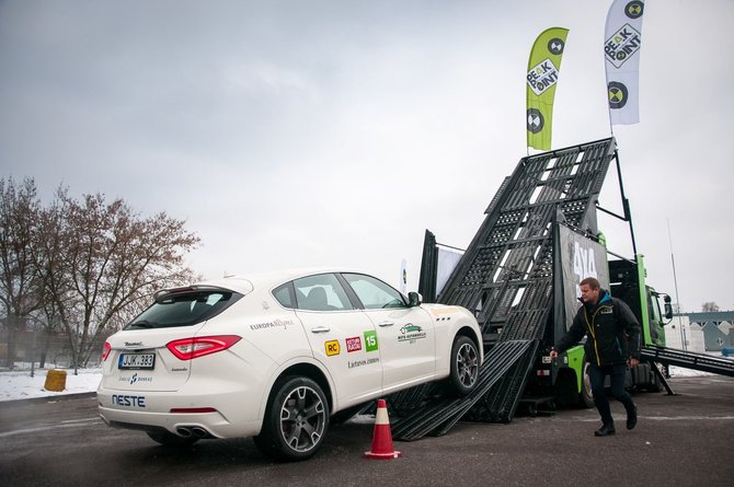 Vytauto Pilkausko nuotr./„Maserati Levante“