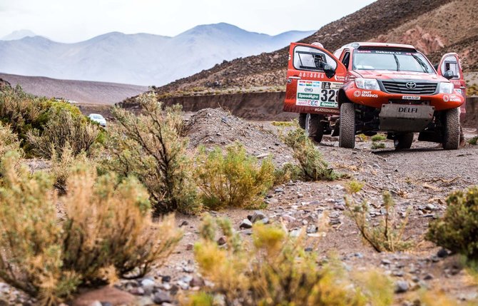 Andriaus Lauciaus nuotr./Dakaro ralio trečias etapas