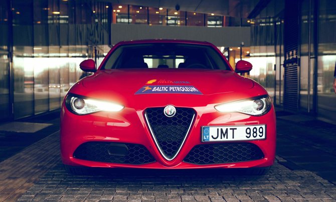 Gedimino Žilinsko nuotr./„Alfa Romeo Giulia“