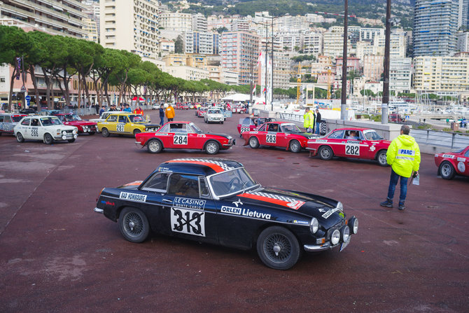 Ryčio Petrausko/Sunpic.lt nuotr./„Rallye Monte-Carlo Historique“ sekmadienis