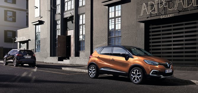 Atnaujintas „Renault Captur“