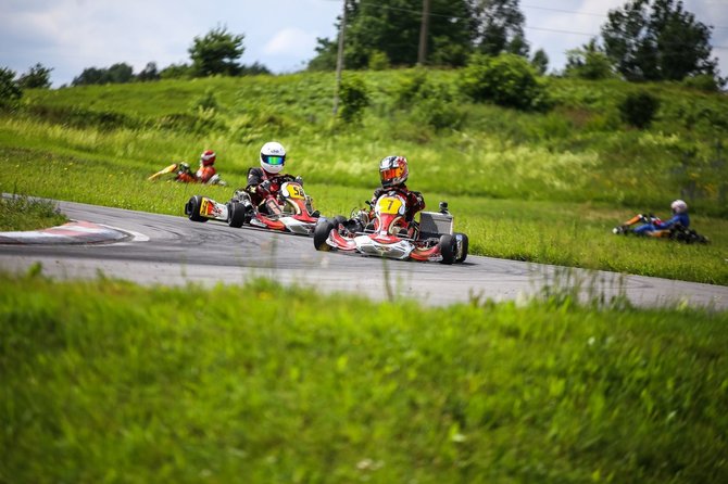 Lietuvos kartingo čempionatas Aukštadvario kartodrome