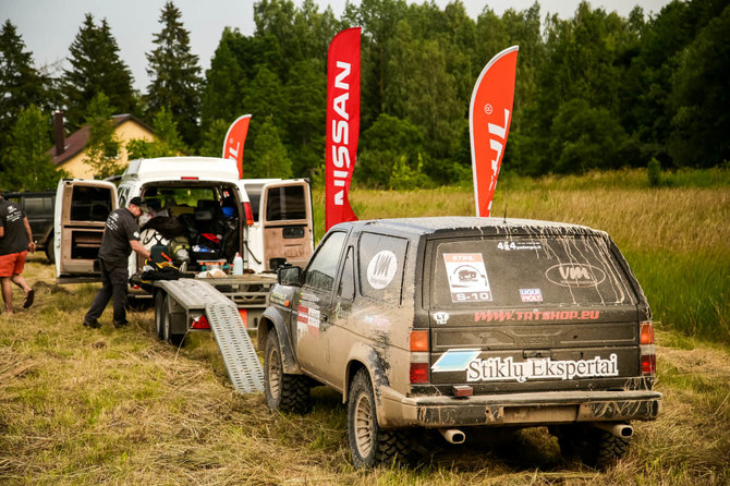 Andriaus Lauciaus nuotr./„4x4 Perimetro 2017“ varžybų akimirka