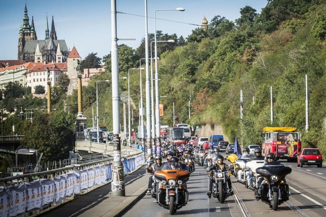 „Harley-Davidson“ nuotr./„Harley-Davidson“ jubiliejus Prahoje