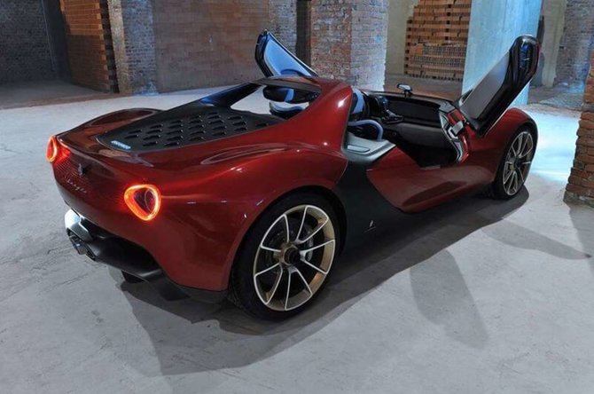 „Ferrari Pininfarina Sergio“ – 3 mln. dolerių