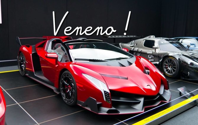 „Lamborghini Veneno Roadster“ – 3,3 mln. dolerių