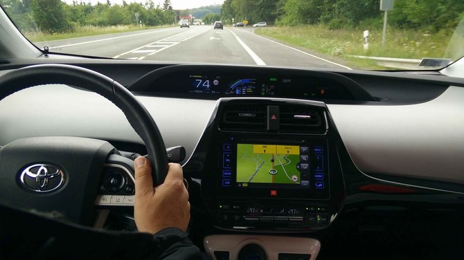 „Toyota Prius“ kelionėje į Niurburgringą