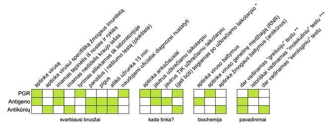 Mokslininkai paaiškina, kuo skiriasi koronaviruso testai