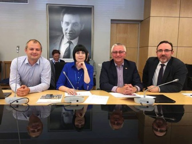 Facebook.com nuotr./S.Gentvilas, D.Šakalienė, J.Varkalys ir A.Gelūnas