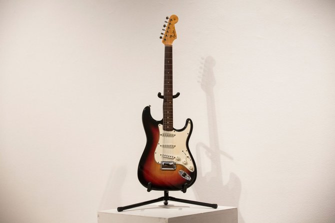 Bobo Dylano gitara parduota aukcione už rekordinę sumą