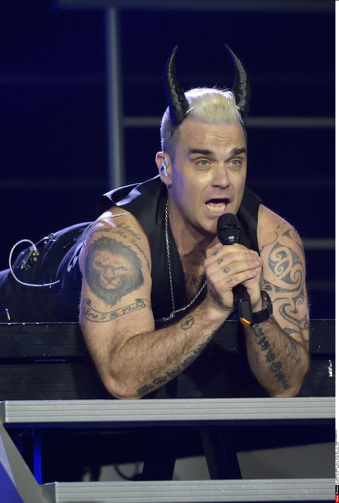„Scanpix“/„SIPA“ nuotr./Robbie Williamsas