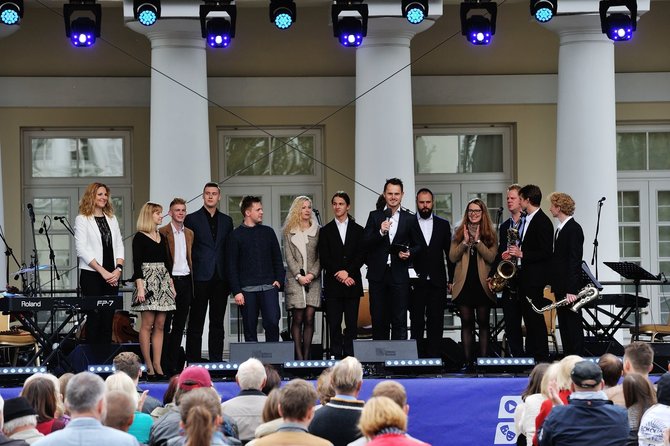 Tarptautinės muzikos dienos šventės Vilniuje akimirka