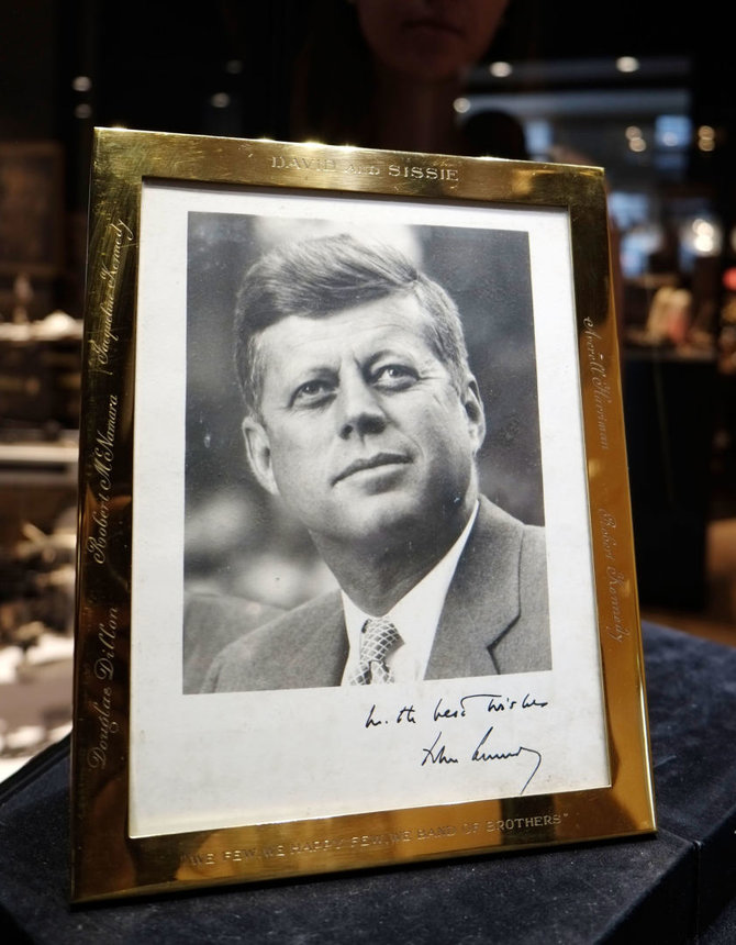 „Scanpix“ nuotr./Jackie Kennedy intymūs laiškai britų diplomatui