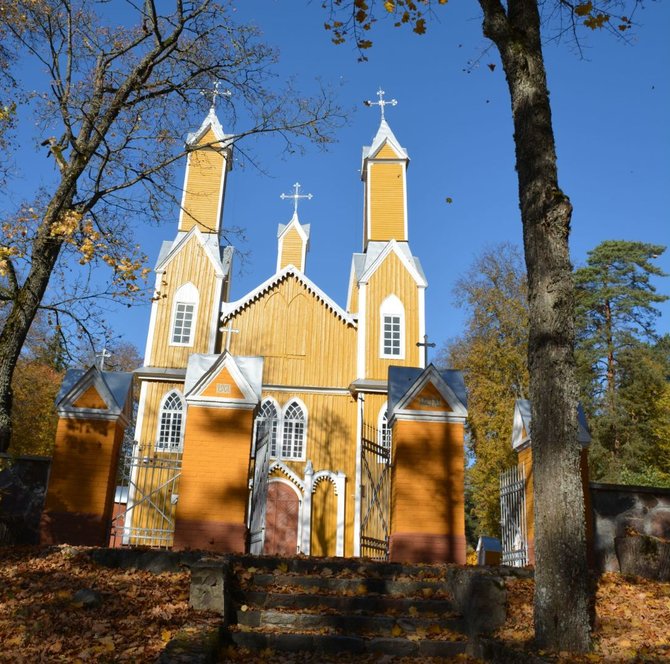 Rūtos Averkienės nuotr./Marcinkonių bažnyčia