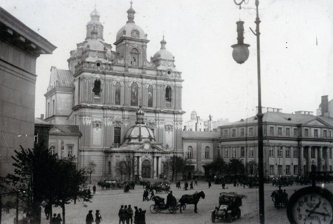 Šv. Kazimiero bažnyčia Vilniuje 1915 m.