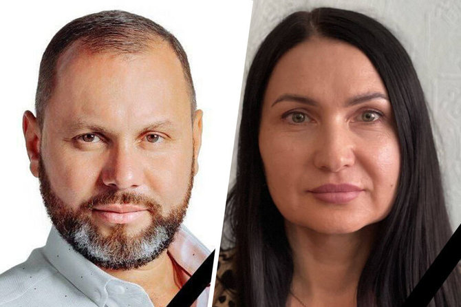 Nuotr. iš telegram kanalo SHOT/Olegas Boiko ir jo žmona Liudmila