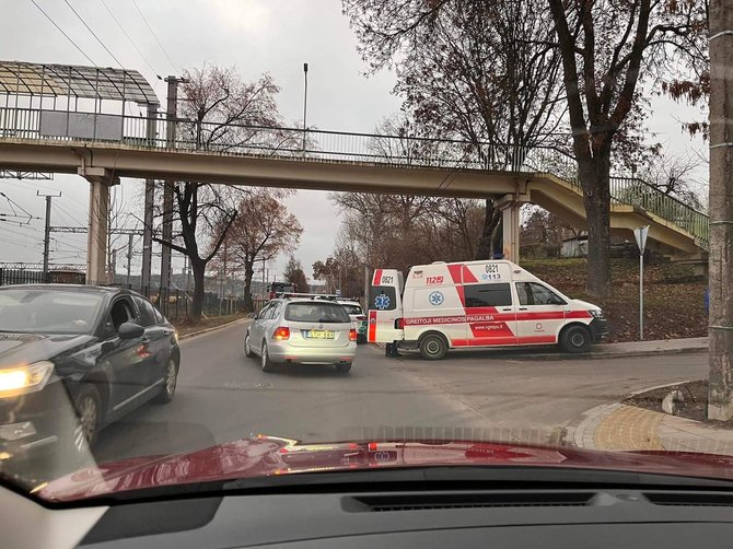 15min skaitytojo nuotr./Įvykio vietoje