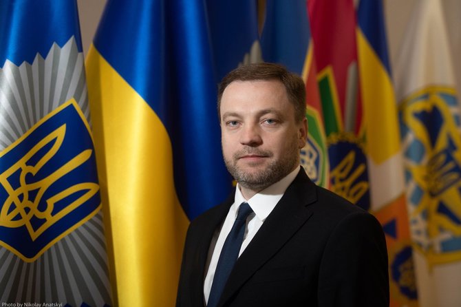 Ukrainos vidaus reikalų ministerijos nuotr./ Denysas Monastyrskis