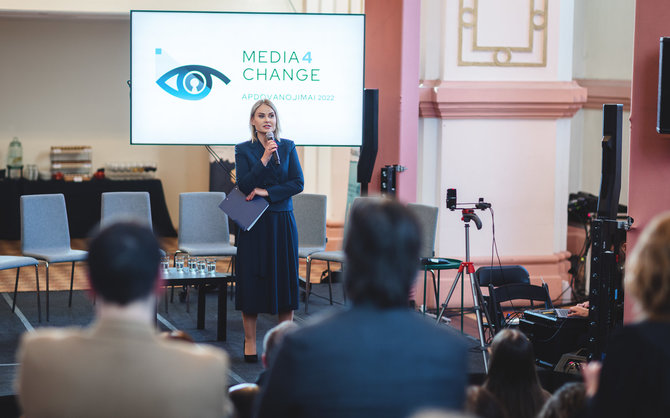 Artūro Žuko/„Media4Change“ nuotr./„Media4Change“ vadovė Neringa Jurčiukonytė