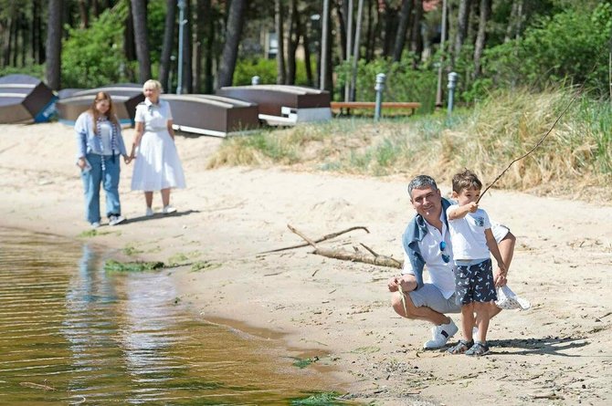 „Vakarų ekspreso“ archyvo nuotr./Dariaus Jasaičio ir jo žmonos Kristinos namuose pilna šurmulio. Vietoje nenustygsta trimetis sūnus Lukas