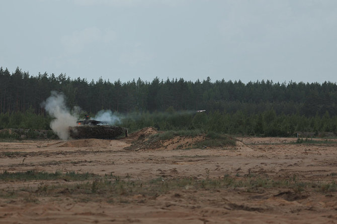 Lietuvos kariuomenės nuotr./Bendros Vokietijos, Lietuvos, Nyderlandų karių pratybos