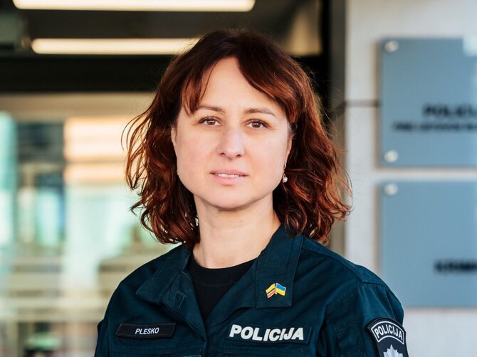 Policijos nuotr./Oksana Plesko