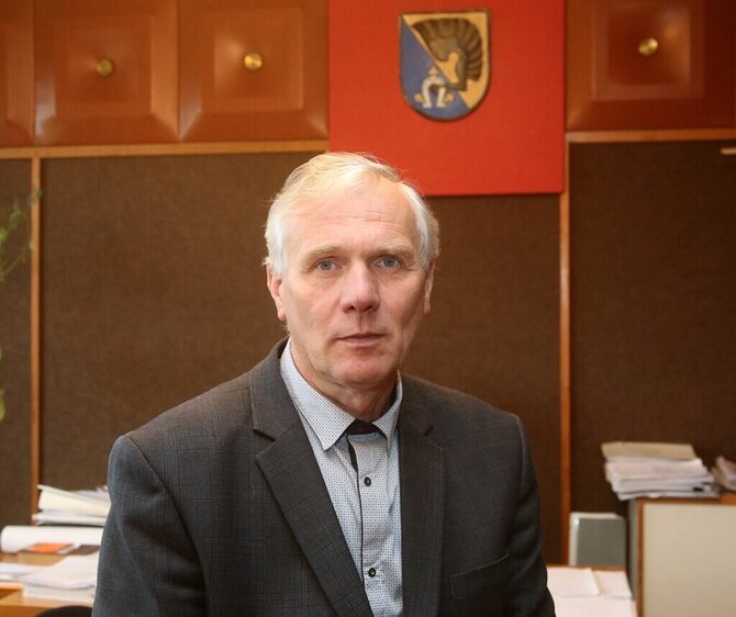 „Rinkos aikštės“ archyvo nuotr./Josvainių seniūnas Algimantas Sirvidas