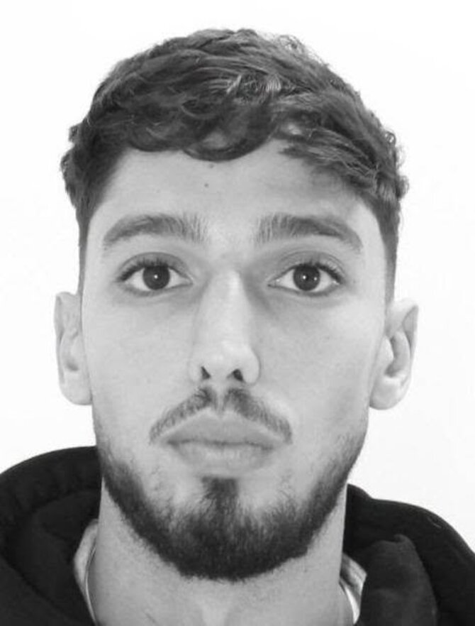 Lietuvos policijos nuotr./Iš Vilniaus apylinkės teismo pabėgęs teisiamasis