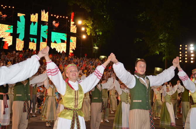 Šeštadienį Kauno dainų slėnyje vyks miesto moksleivių dainų ir šokių šventė