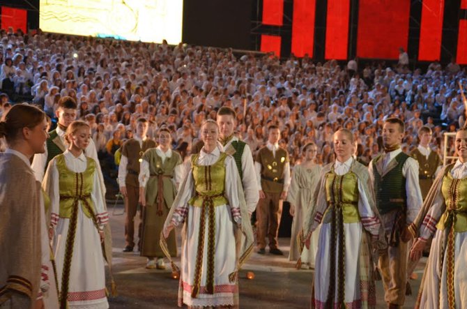 Šeštadienį Kauno dainų slėnyje vyks miesto moksleivių dainų ir šokių šventė