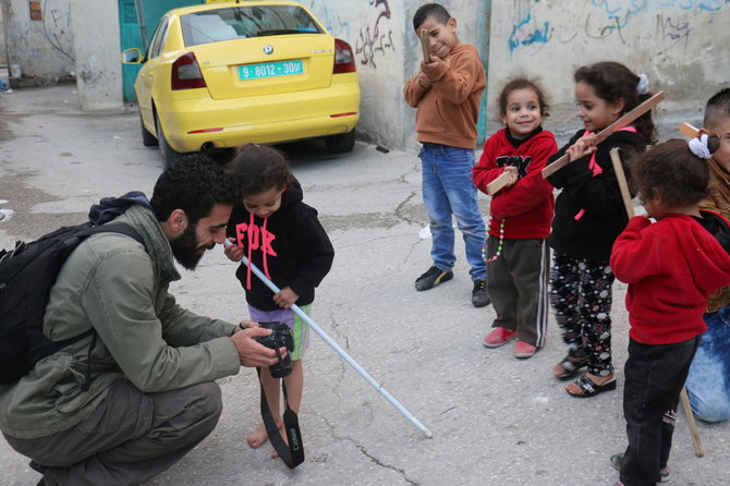 Jono Ohmano nuotr./Projekto su Palestinos paaugliais dalyviai Betliejuje