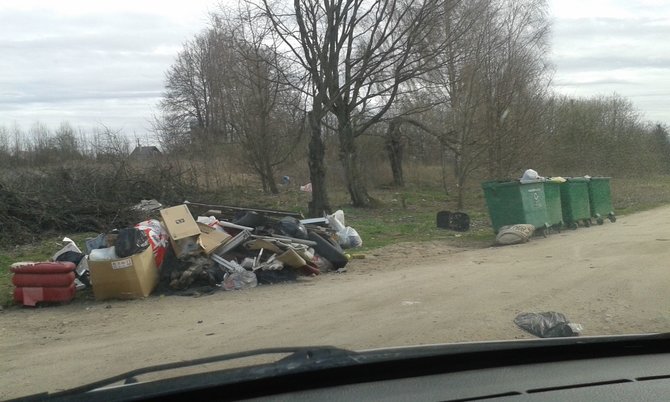 Sodininkų atliekos Drąseikiuose