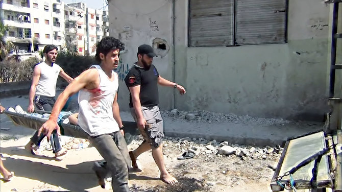 „Sugrįžimas i Homsą“ stopkadras