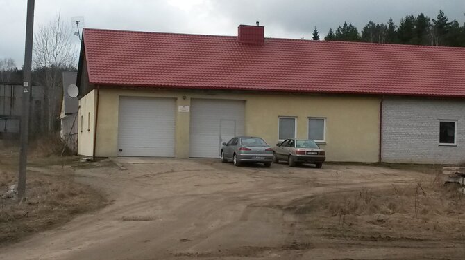 Skaitytojo nuotr./Jašiūnų ugniagesių pastatas