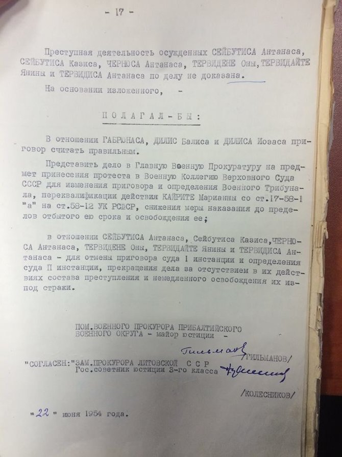A.Maldeikienės pateikta KGB archyvo bylos nuotrauka
