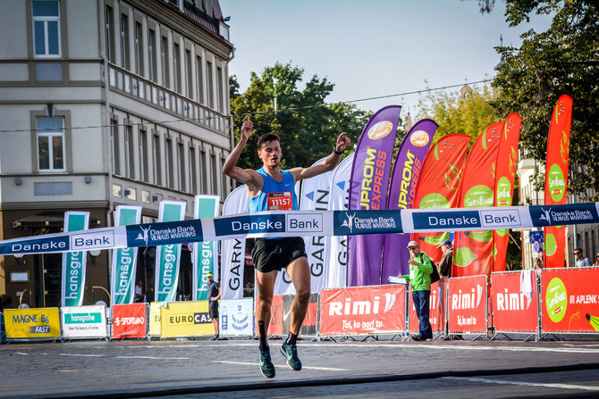 Viktorijos Savickos nuotr./„Danske bank“ Vilniaus maratonas 2018