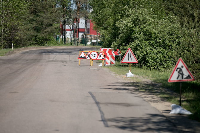 Vilniaus miesto savivaldybės/S.Žiūros nuotr./Tvarkomos Panerių gatvės