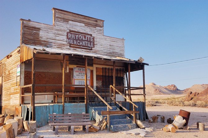 wikimedia.org/Rhyolite, Nevada