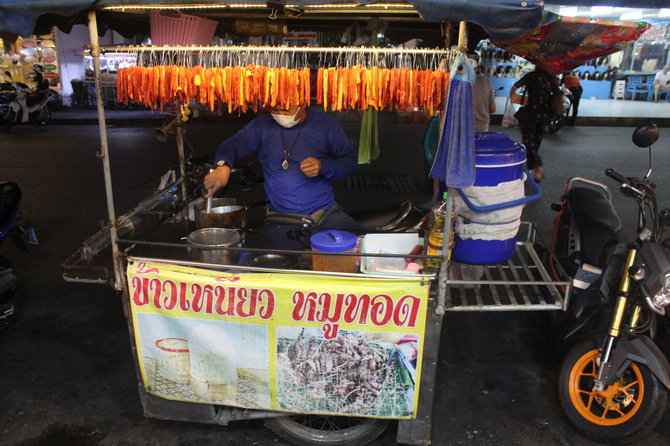 Rūtos Šulcienės nuotr./Maisto turgus Tailande