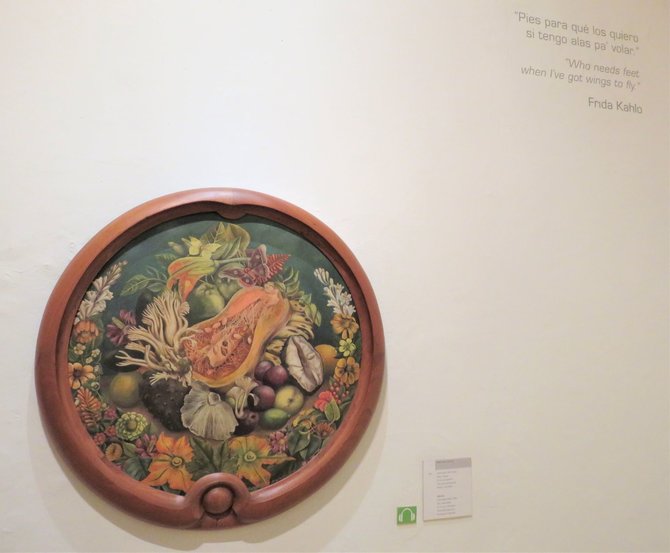 Saulės Paltanavičiūtės nuotr./F.Kahlo paveikslas jos muziejuje