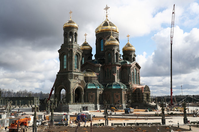 „Scanpix“/ITAR-TASS nuotr./ Ortodoksų katedra Maskvos apylinkėse
