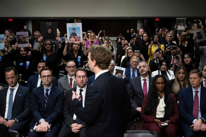 AFP/„Scanpix“ nuotr./Markas Zuckerbergas