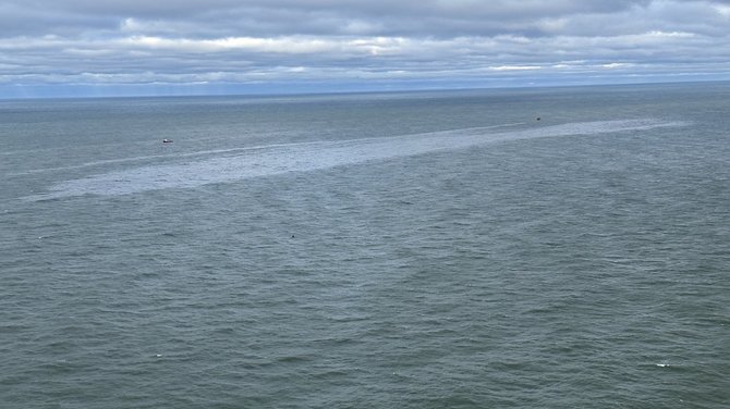 KOP nuotr./Naftos teršalai Baltijos jūroje