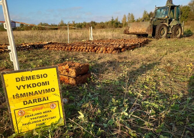 Lietuvos kariuomenės nuotr./Lietuvos išminuotojai
