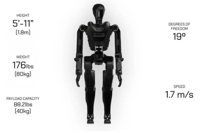 „Foundation“ nuotr./JAV „kovinis“ humanoidinis robotas